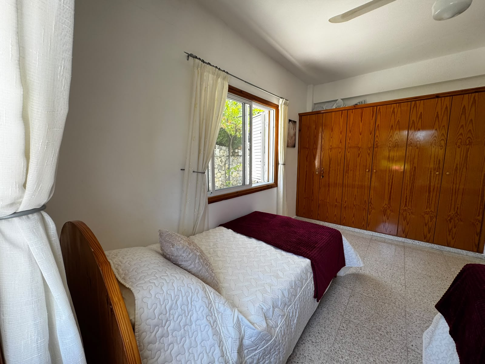 Bedroom 2 - Single bed and fitted wardrobes