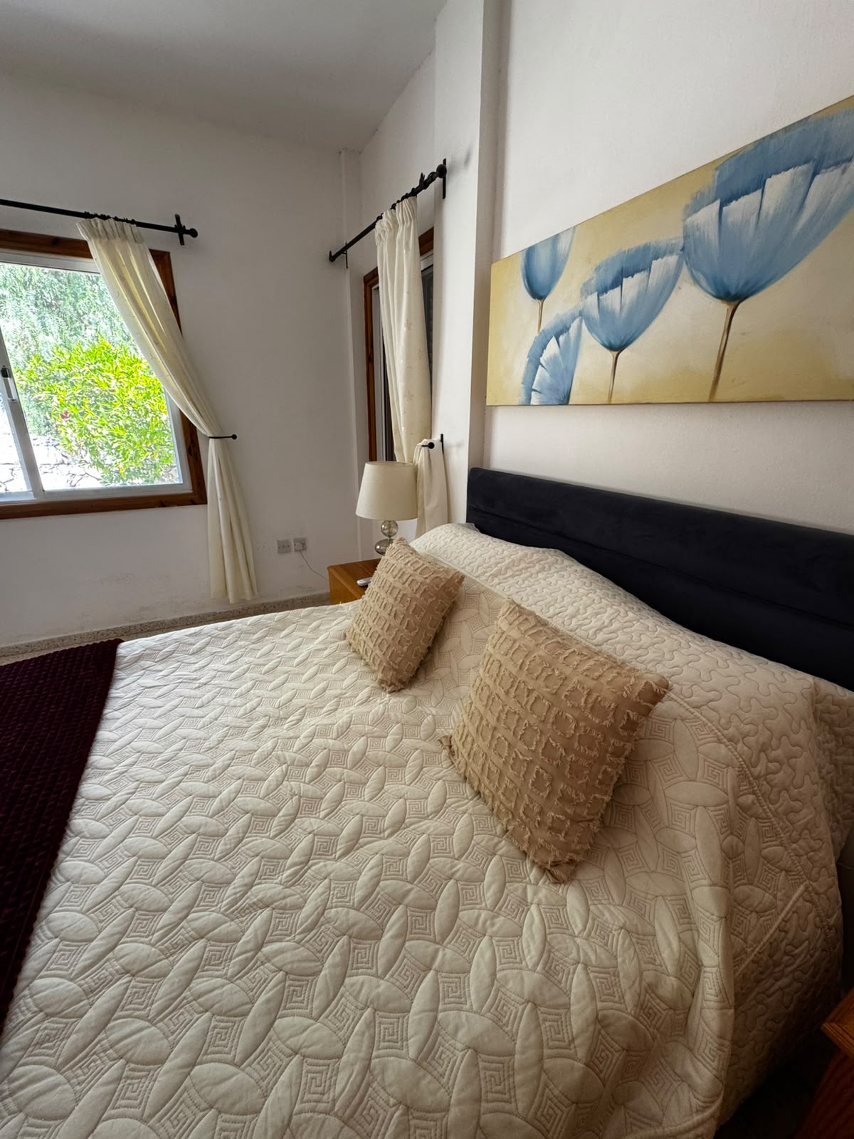 Master Bedroom - Looking out on the rear garden 