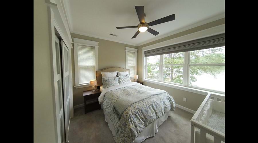 Wider view of Bedroom 4 - this one as a crib
