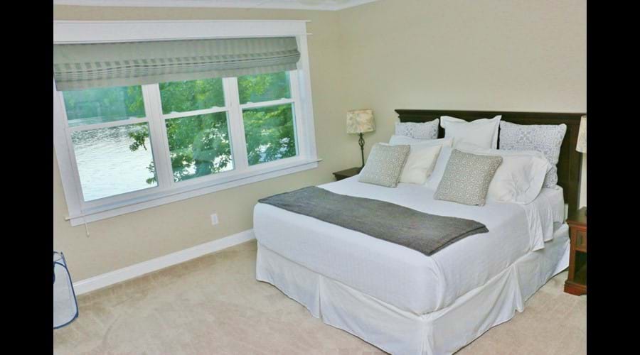Wider view of the Master Bedroom (Bedroom 1)