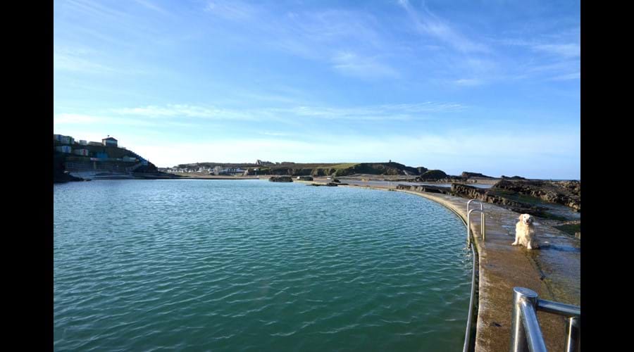 Bude sea pool for safe swimming
