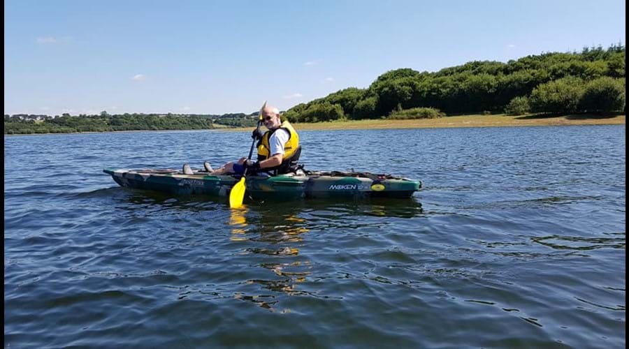 Kayaking at Roadford lake-30 mins drive