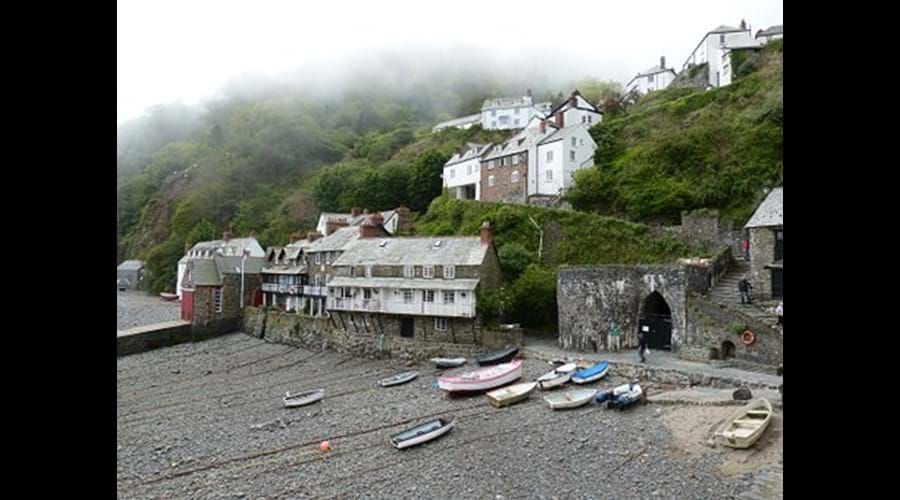 Venture into Devon to visit Clovelly, one hour's drive away