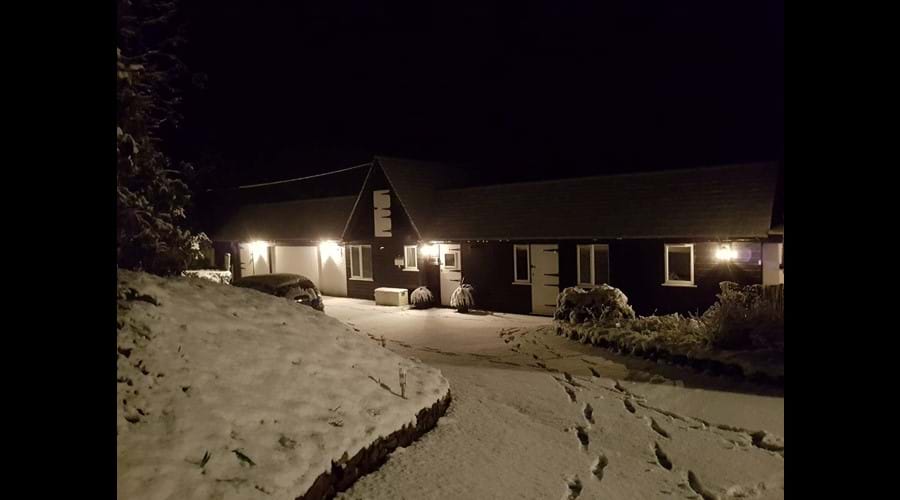 Its not often we have snow in Cornwall!