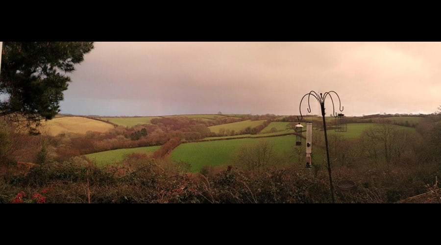 Some amazing skies over the rolling countryside