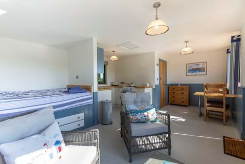 Bude accommodation cosy cabin for couples