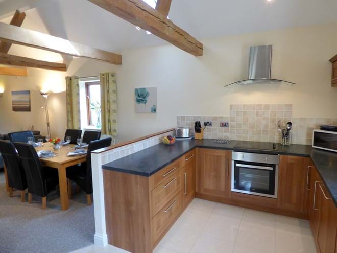 Well equipped kitchen