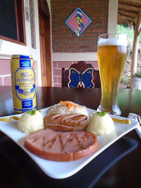 German food and beer