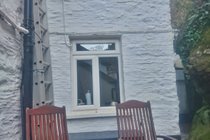 the back of the cottage