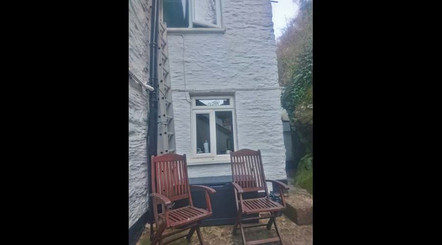 the back of the cottage