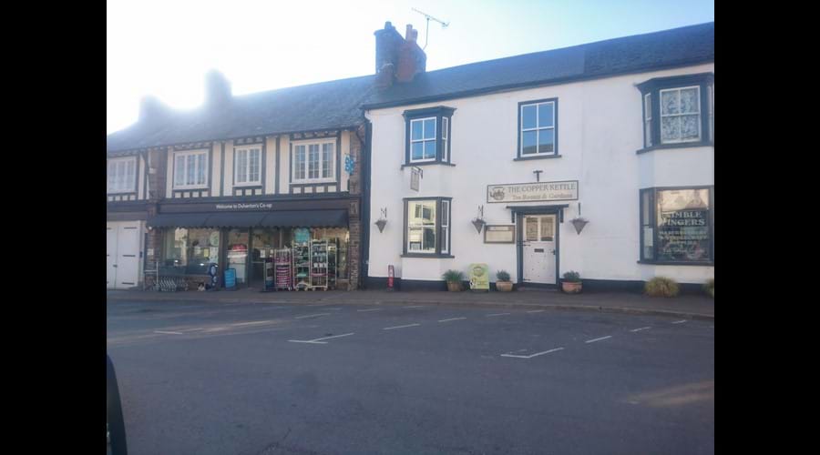 Dulverton shops and cafes