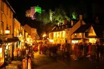Dunster at night
