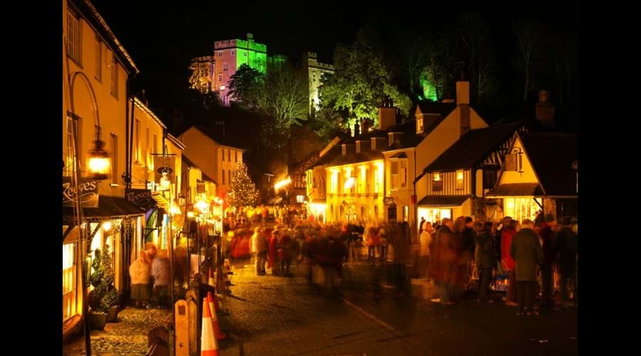 Dunster at night