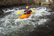 kayaking on the Barle