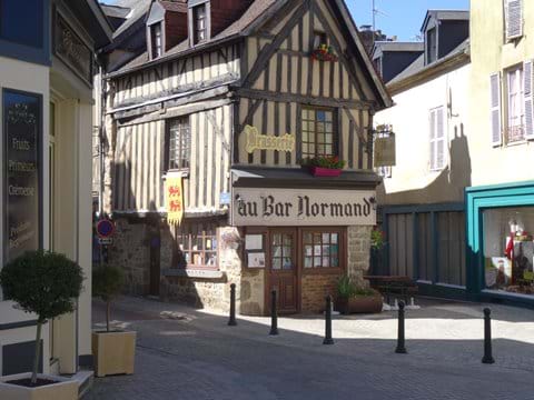 Au Bar Normandy just 100 metres from your holiday home