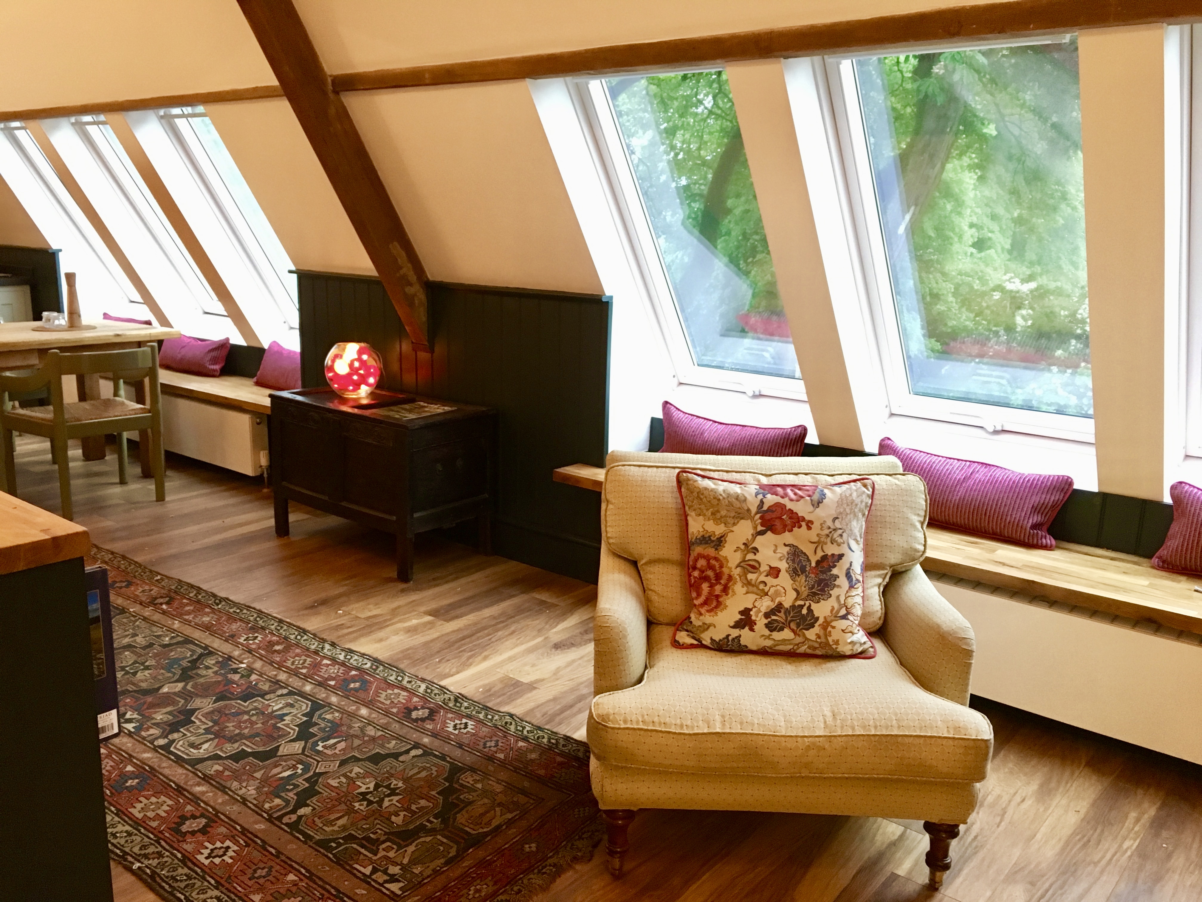 Comfortable seating area