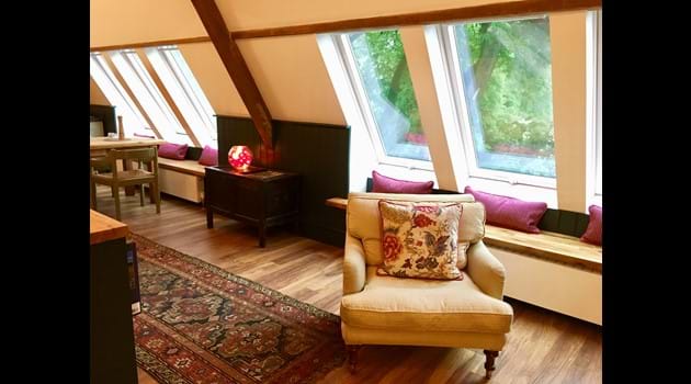 Comfortable seating area