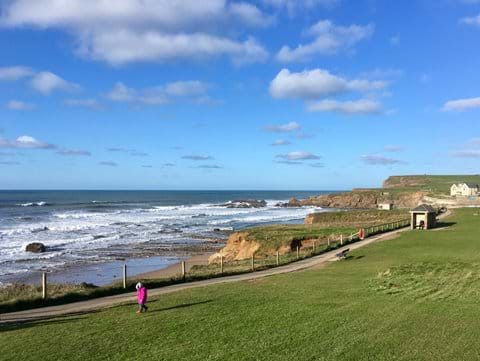 View towards Crooklets Beach, Bude