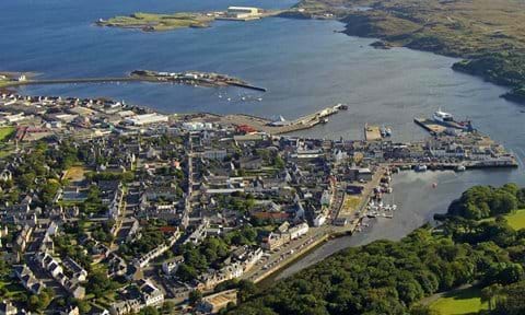 An Aerial View of Stornoway