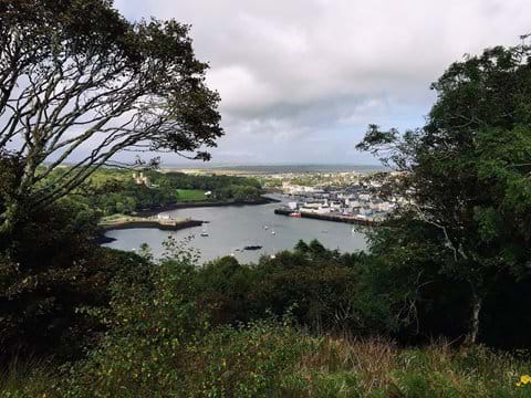 A View Of Stornoway From Lews Castle Grounds