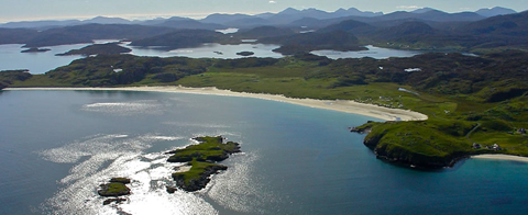 Isle of Lewis From Above