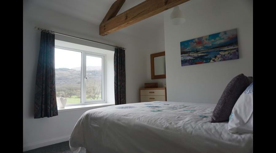 Bedroom 1 with view of Moel Siabod