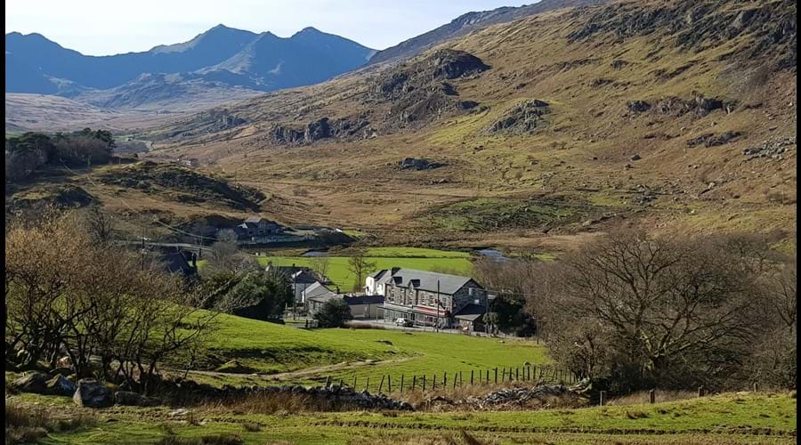 Capel Curig village