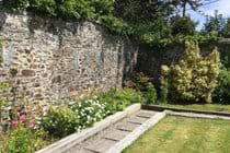 East facing walled garden