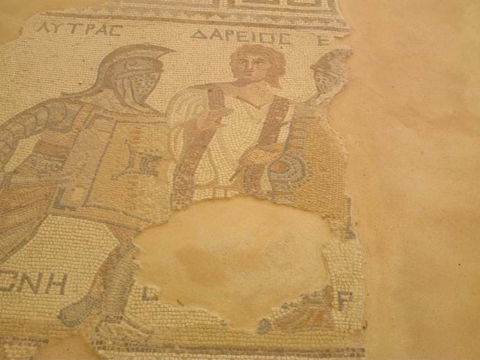 Kourion Mosaic, one of many.