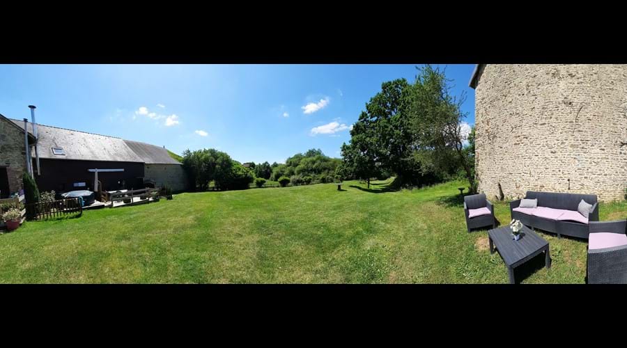 Rear garden