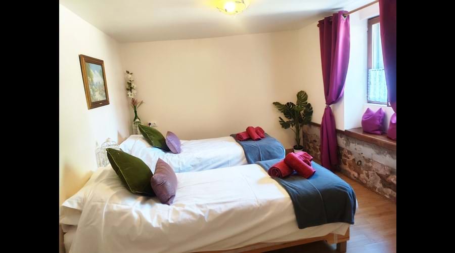 Bedroom 1 as singles