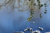 Wintertime on lake