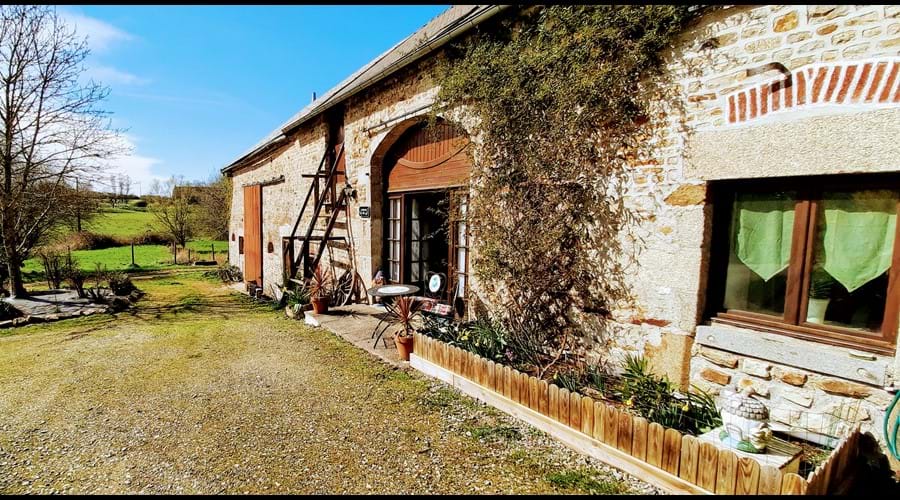 Front of Gite