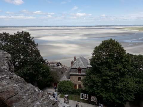 View from Mont Saint Michel