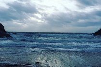 Stormy seas, Fenella Beach, Peel
