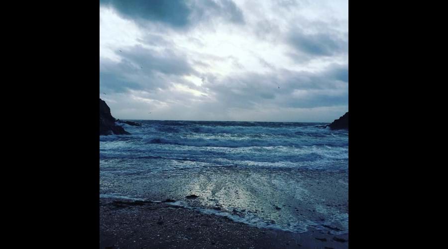 Stormy seas, Fenella Beach, Peel