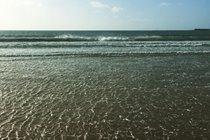 Windy day on Gansey beach
