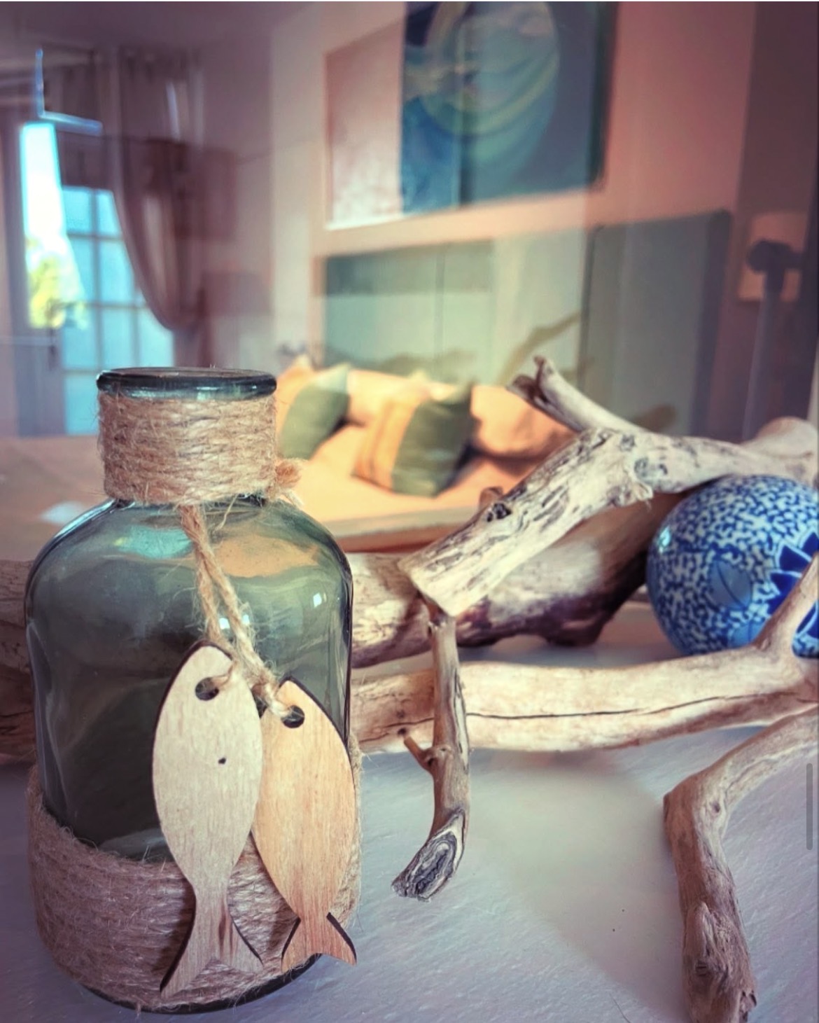 Seaside theme at Chapel Bay Lodge