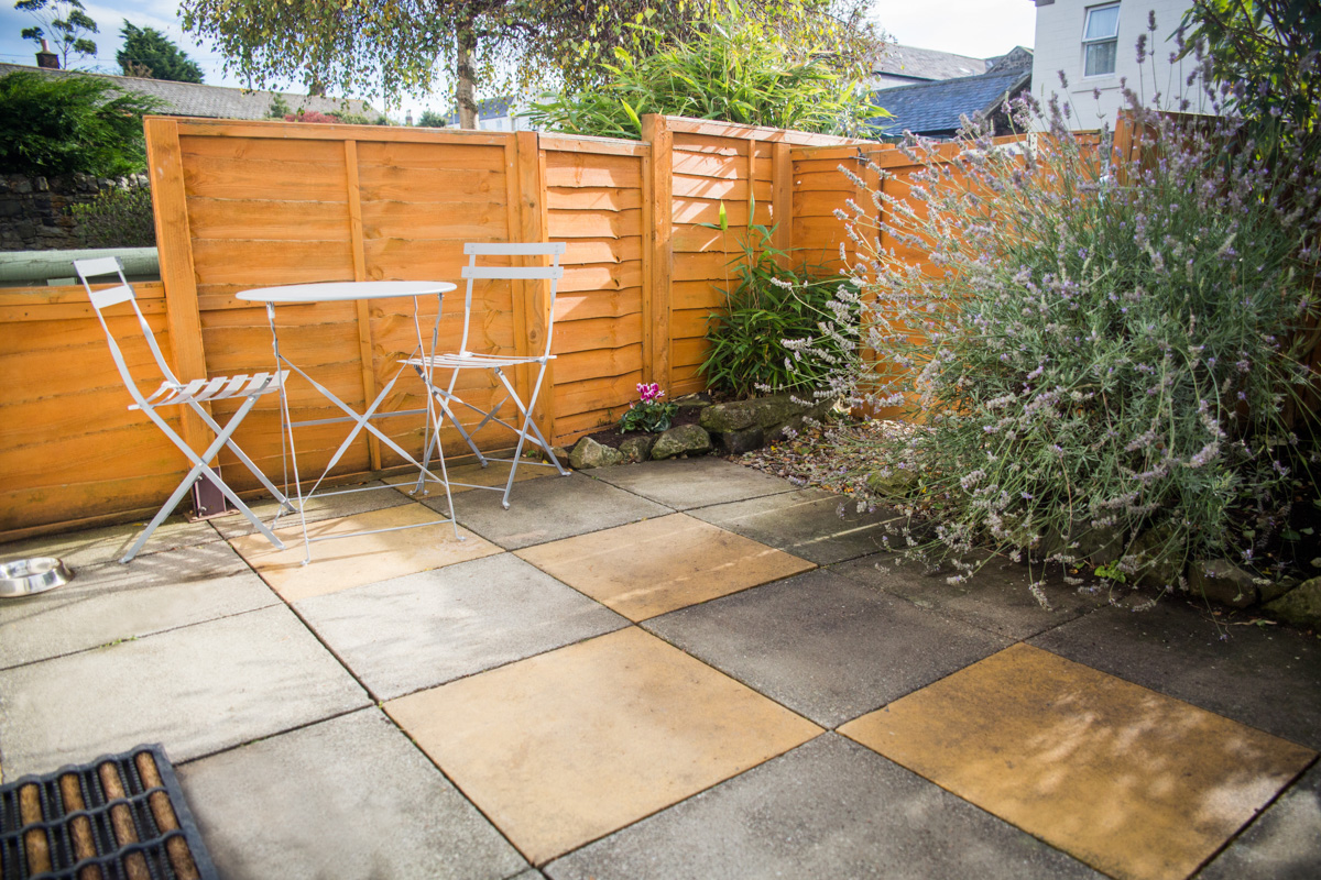 Updated photos of our fully enclosed, south-facing patio area