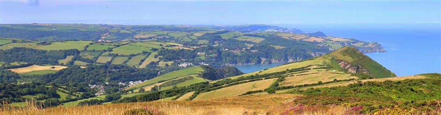 Nutcombe Holiday Cottages | Combe Martin | North Devon The Hangman Hills Above Combe Martin
