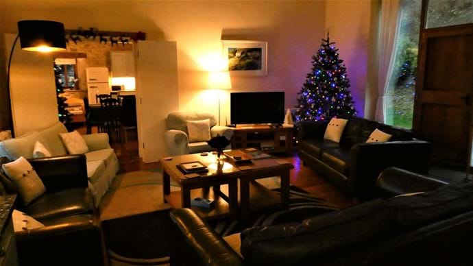 Nutcombe Barn & Cider House opened up for Christmas & New Year