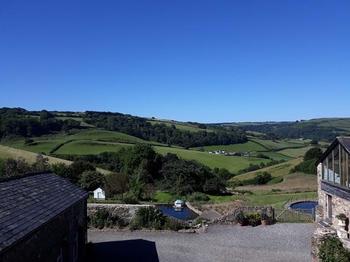 Wow! What a stunning view from Cider house lounge window