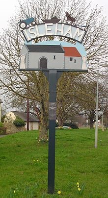 Isleham village sign