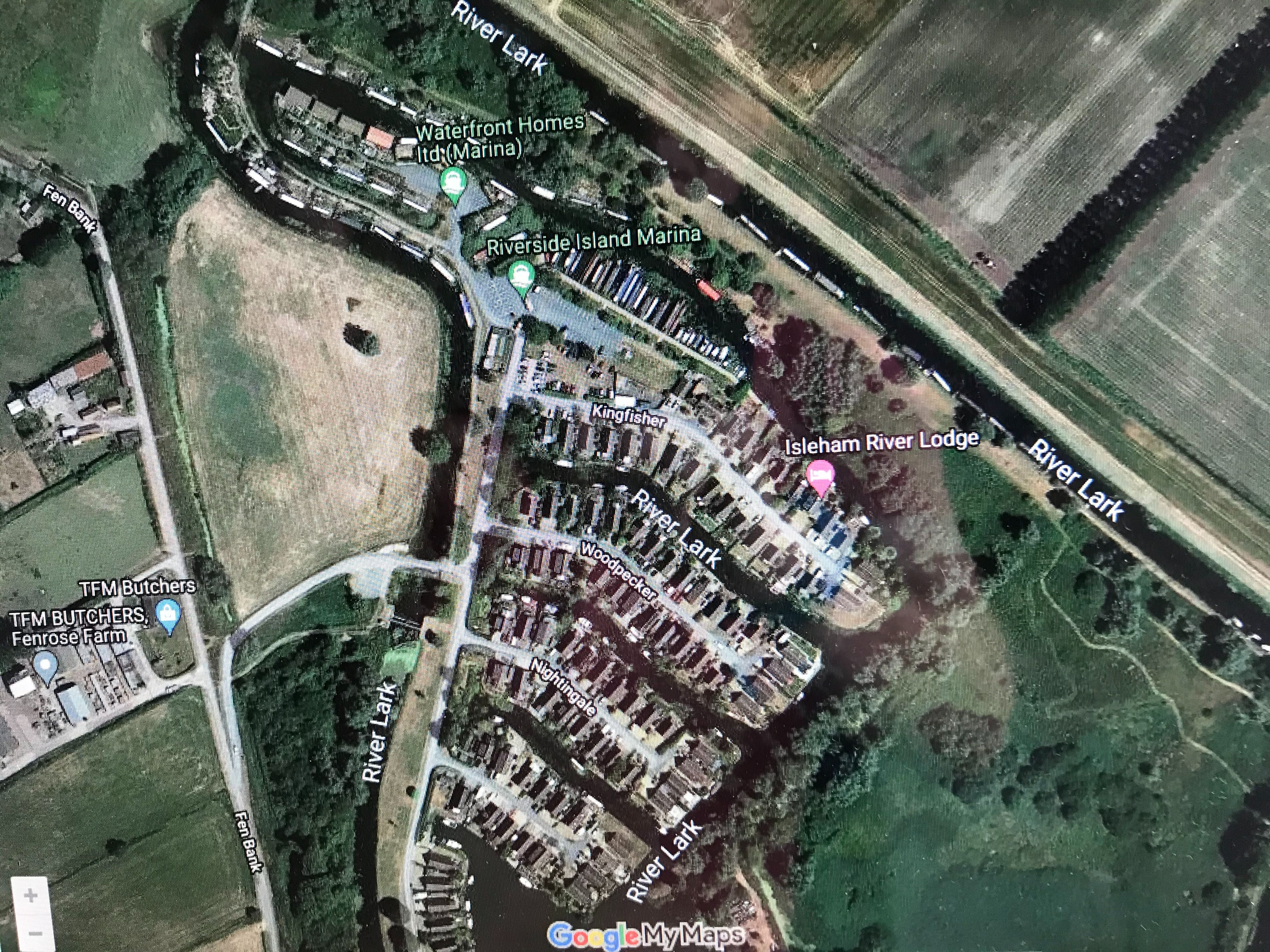 LOCATION LISTED AS ISLEHAM RIVER LODGE