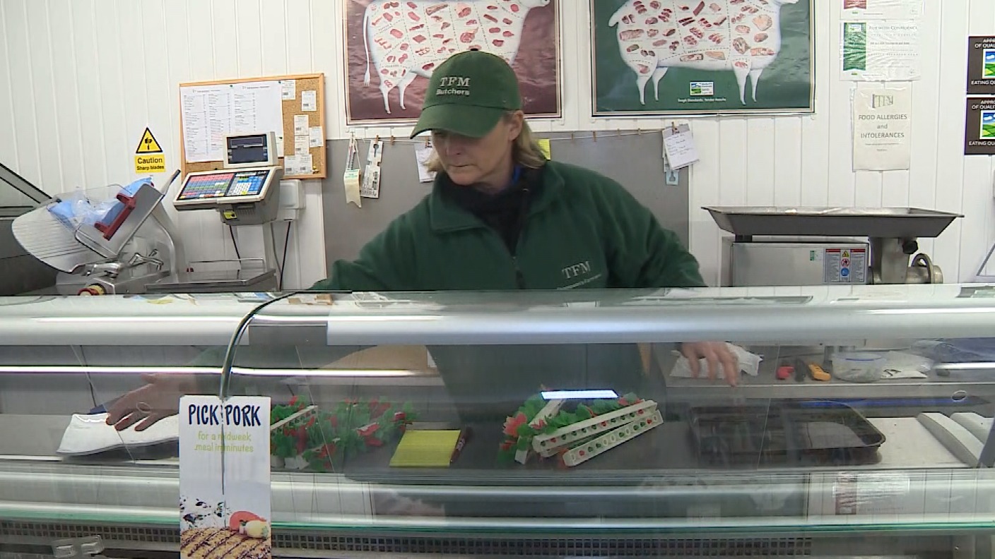 Thompsons farm shop, quality products- reasonably priced.