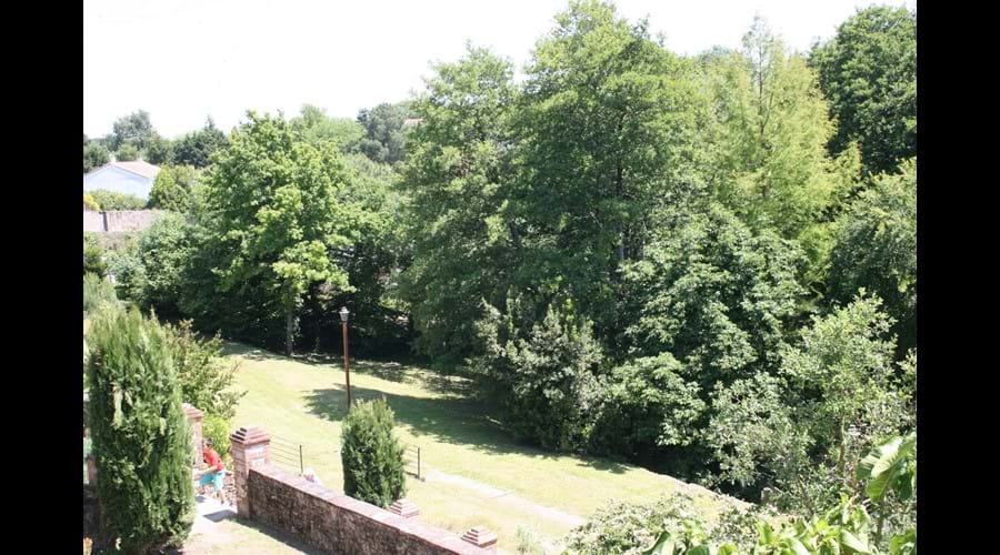 Countryside behind the Church