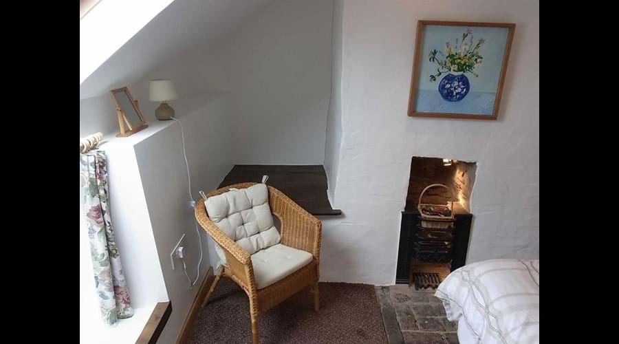 Bedroom 2 (can be arranged as twin beds or Super King Size double), amazing views