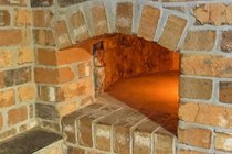 Inglenook oven feature