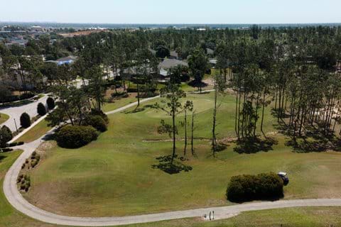 View of the golf course