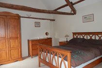 Main double bedroom with vaulted ceiling